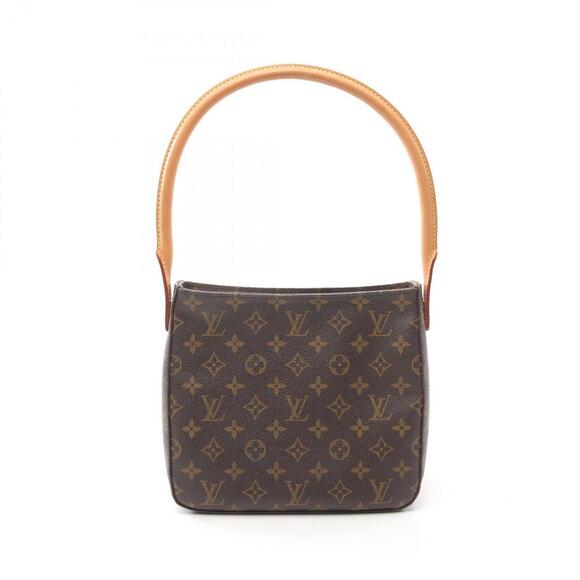 LOUIS VUITTON Brown Monogram Leather Shoulder Bag - Picture 1 of 10